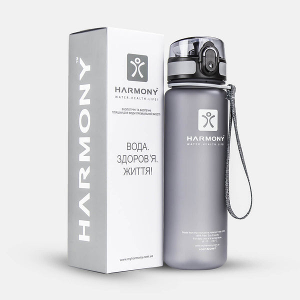 Water Bottle Harmony Graphite 0,5 L